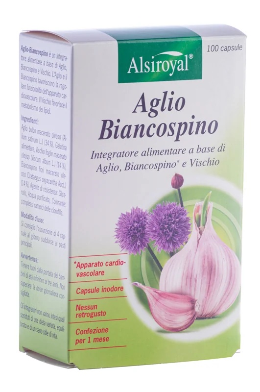 Dr. C. CAGNOLA Meidoorn Knoflook 100 capsules