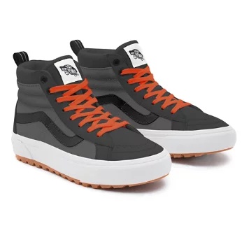 Suede Charcoal and Flame Laces Sk8-Hi MTE-1 Personalizzate