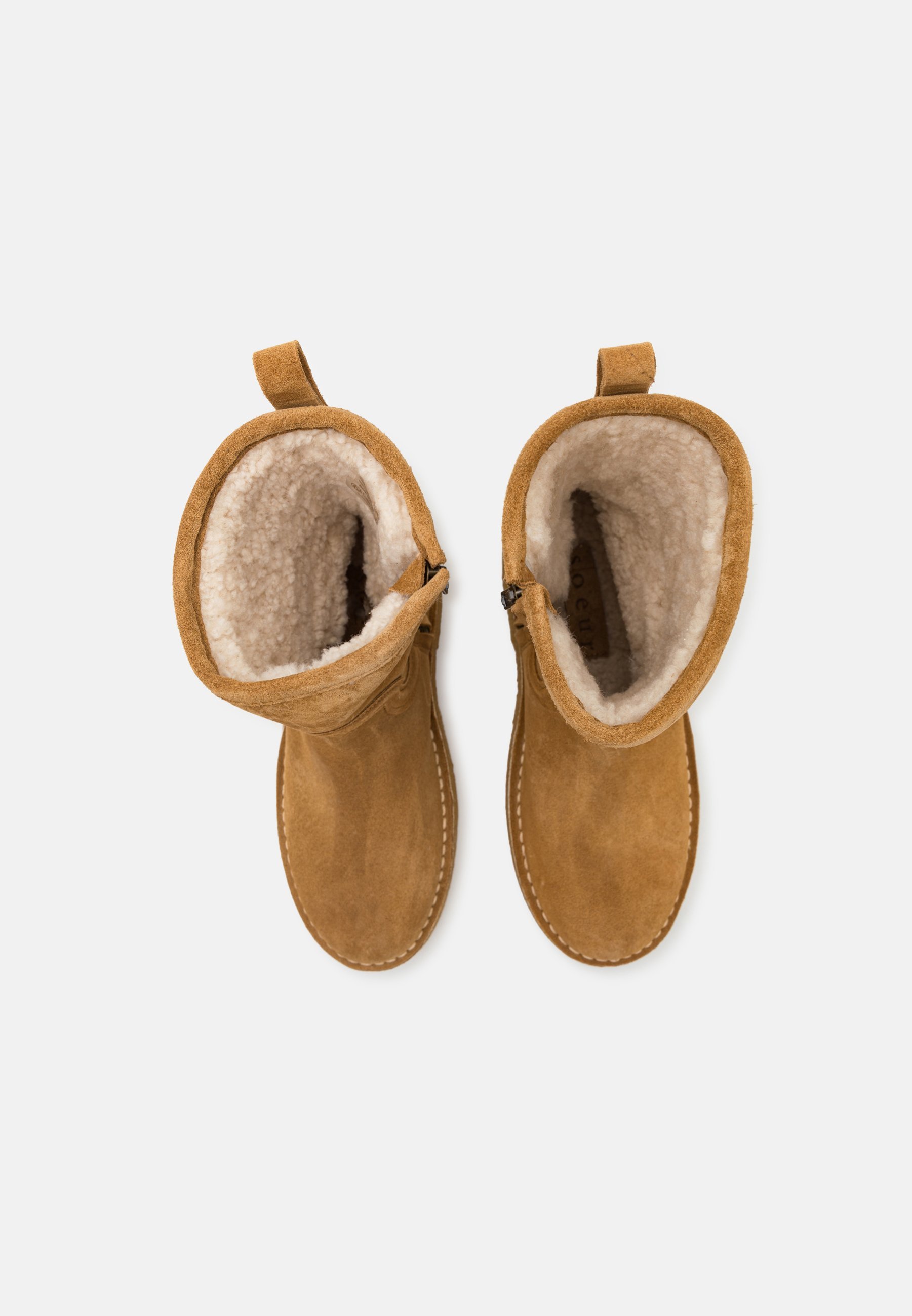Schwester TEXAS - Plateaustiefel - Honig
