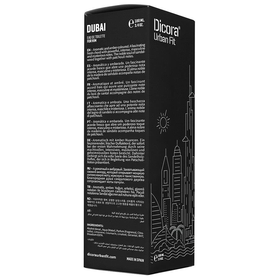 Dicora Urban Fit tualetinis vanduo Dubai Tualetinis vanduo - 100 ml