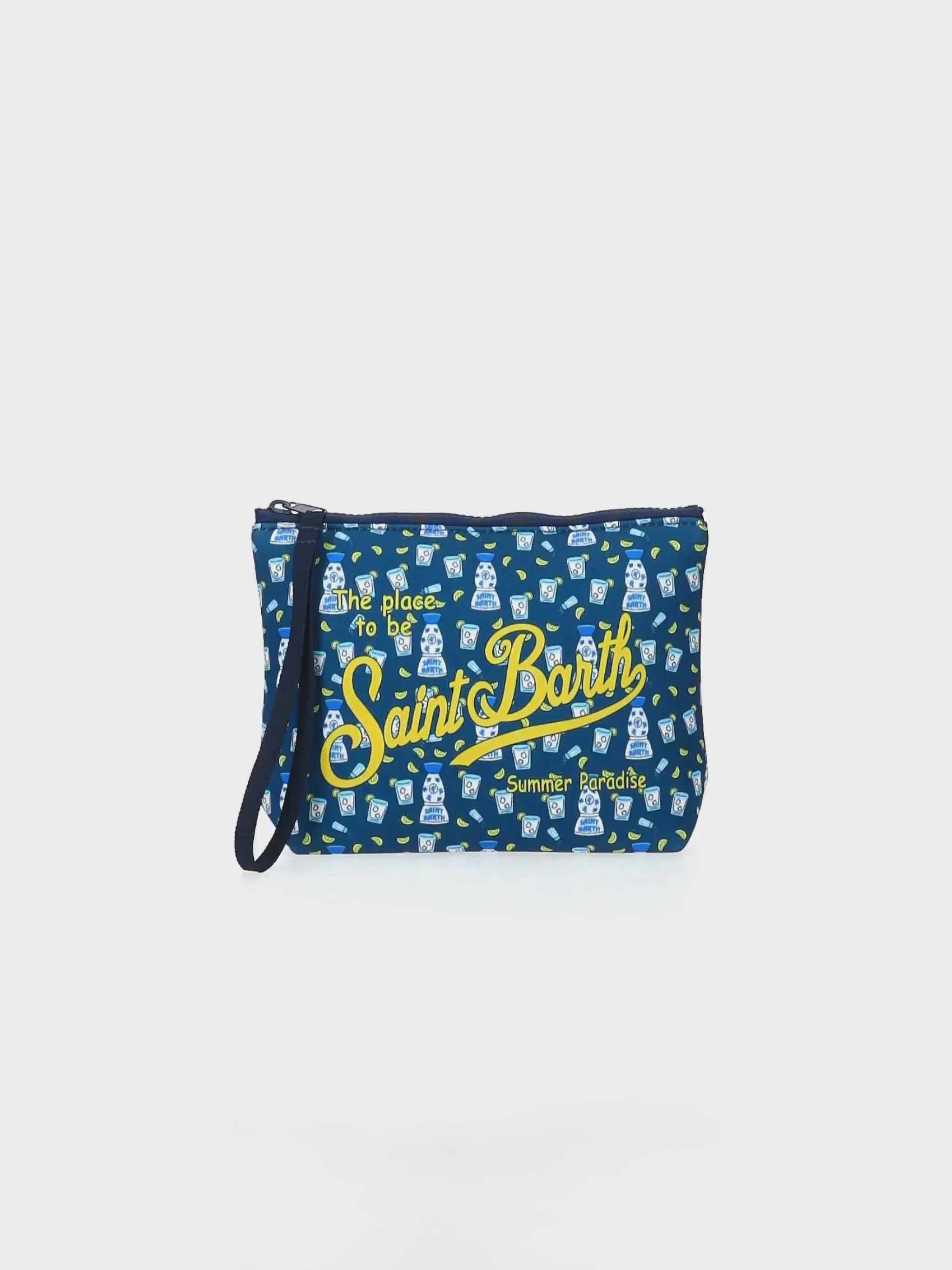 Aline scuba clutch met tequila-print