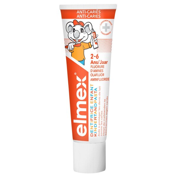 Pasta de dente infantil Elmex<br>2-6 anos, 50ml