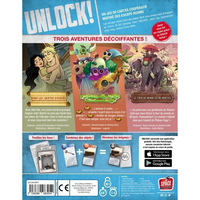 Lås op! Mytiske eventyr - Asmodee - Brætspil