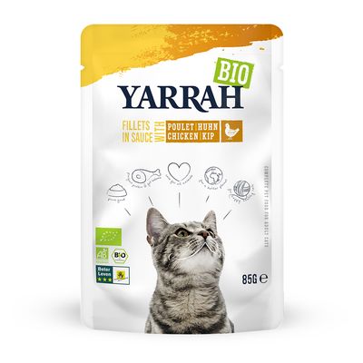 Yarrah økologiske fileter i saus 14 x 85 g