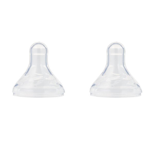 Kruidvat 6+M Anti-Colic Fast Flow cumlíky na fľašu so širokým hrdlom<br>2 kusy