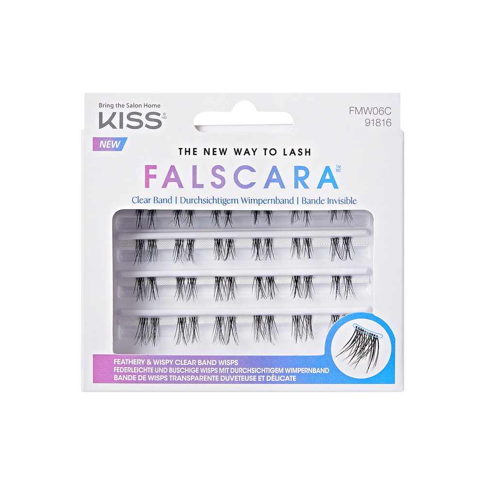Falscara Multipack - Przezroczysta opaska - Kiss