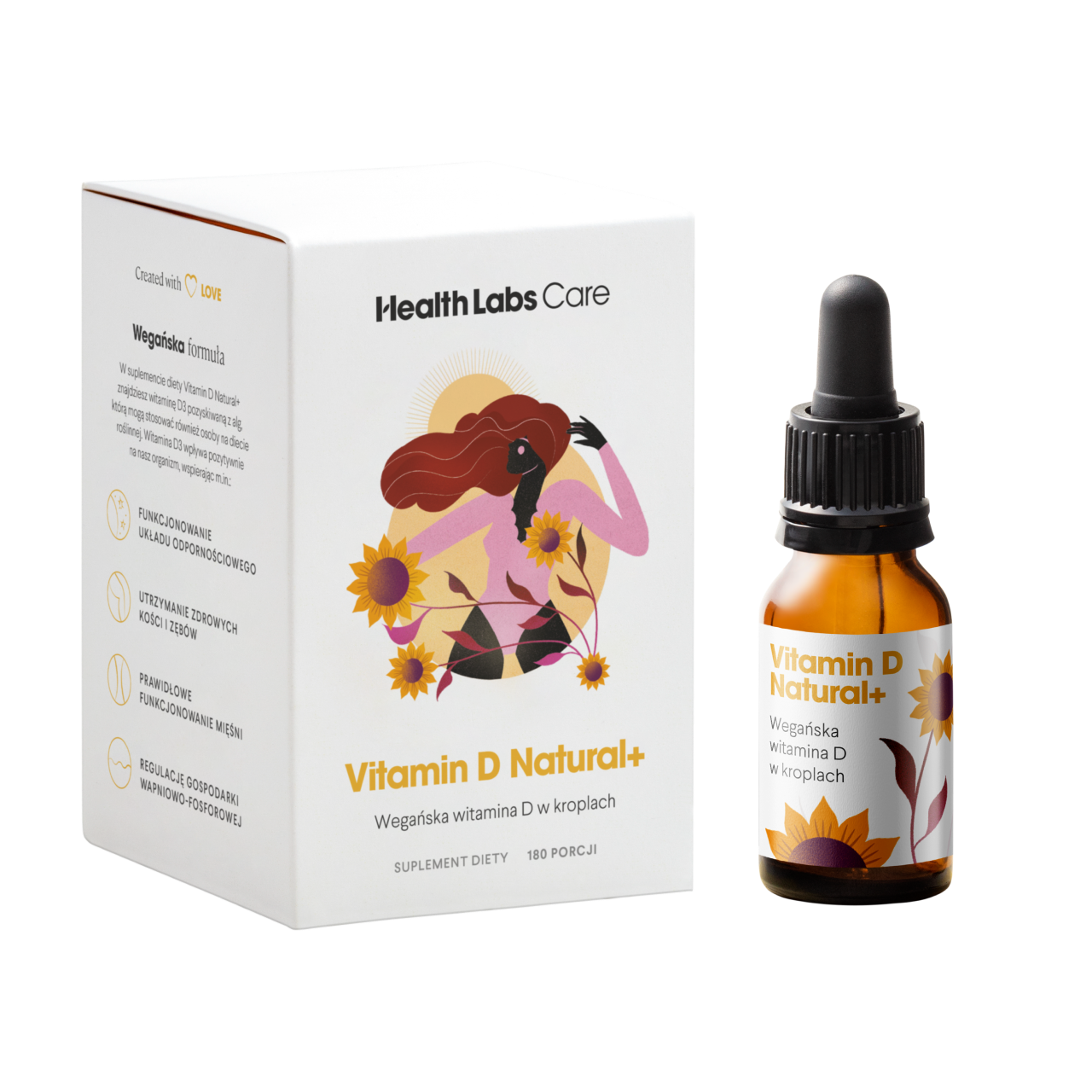 Zdravstvene laboratorije za njegu Vitamin D Natural+