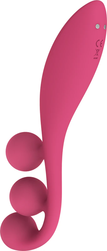 Vibrador Satisfyer Tri Ball 1 com estimulador clitoriano