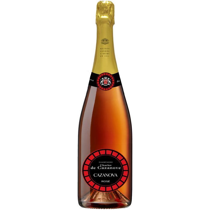 Charles de Cazanove Cazanova Rosé Champagne - 3 x 75 cl
