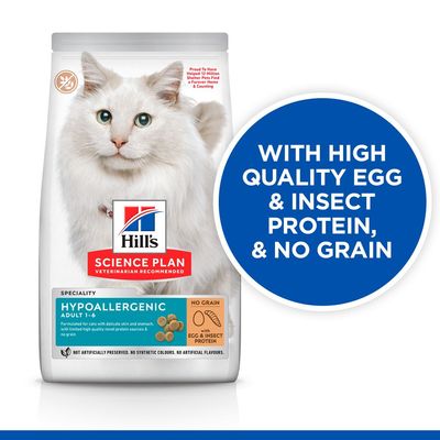 Hill's Science Plan Adult Hypoallergenic No Grain with Egg & Insect Protein