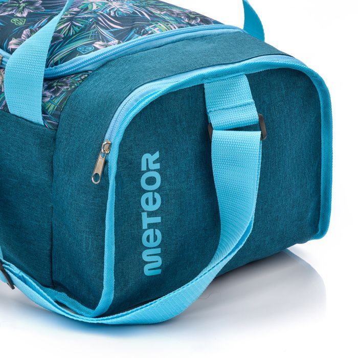 METEOR Nanuq Sports Bag - Compact Design - Multiple Pockets - 20 L - Leaf Pattern