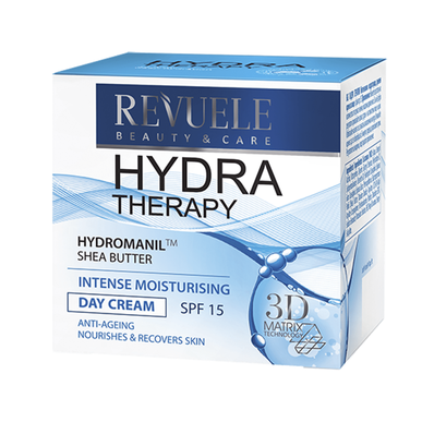 Revuele Hydra Therapy Dagkrem Anti-aging Reparerende Ansiktskrem SPF15 50 ml 50 ml