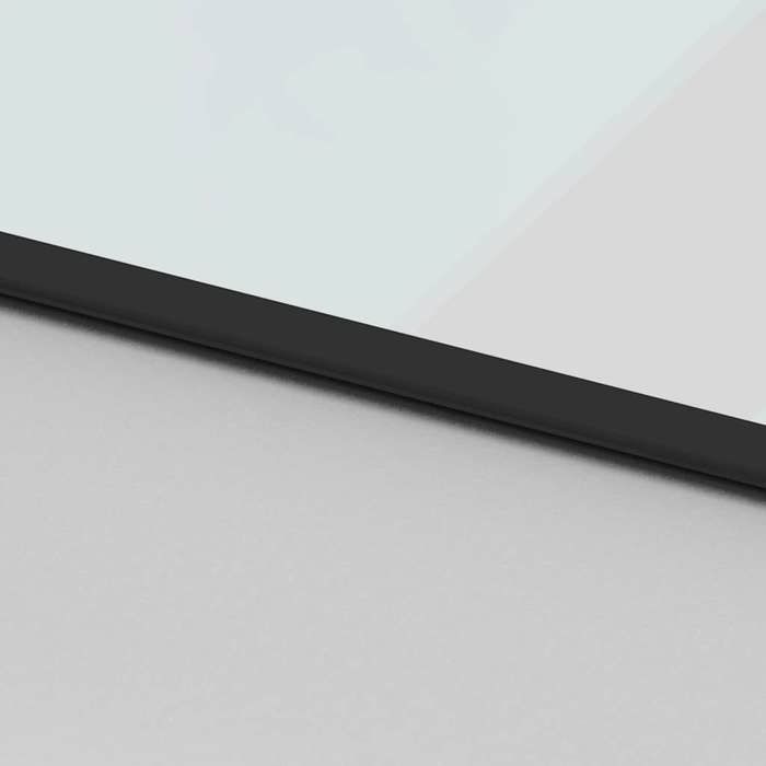 vidaXL Porte coulissante noir 90x205 cm verre trempé aluminium 155202