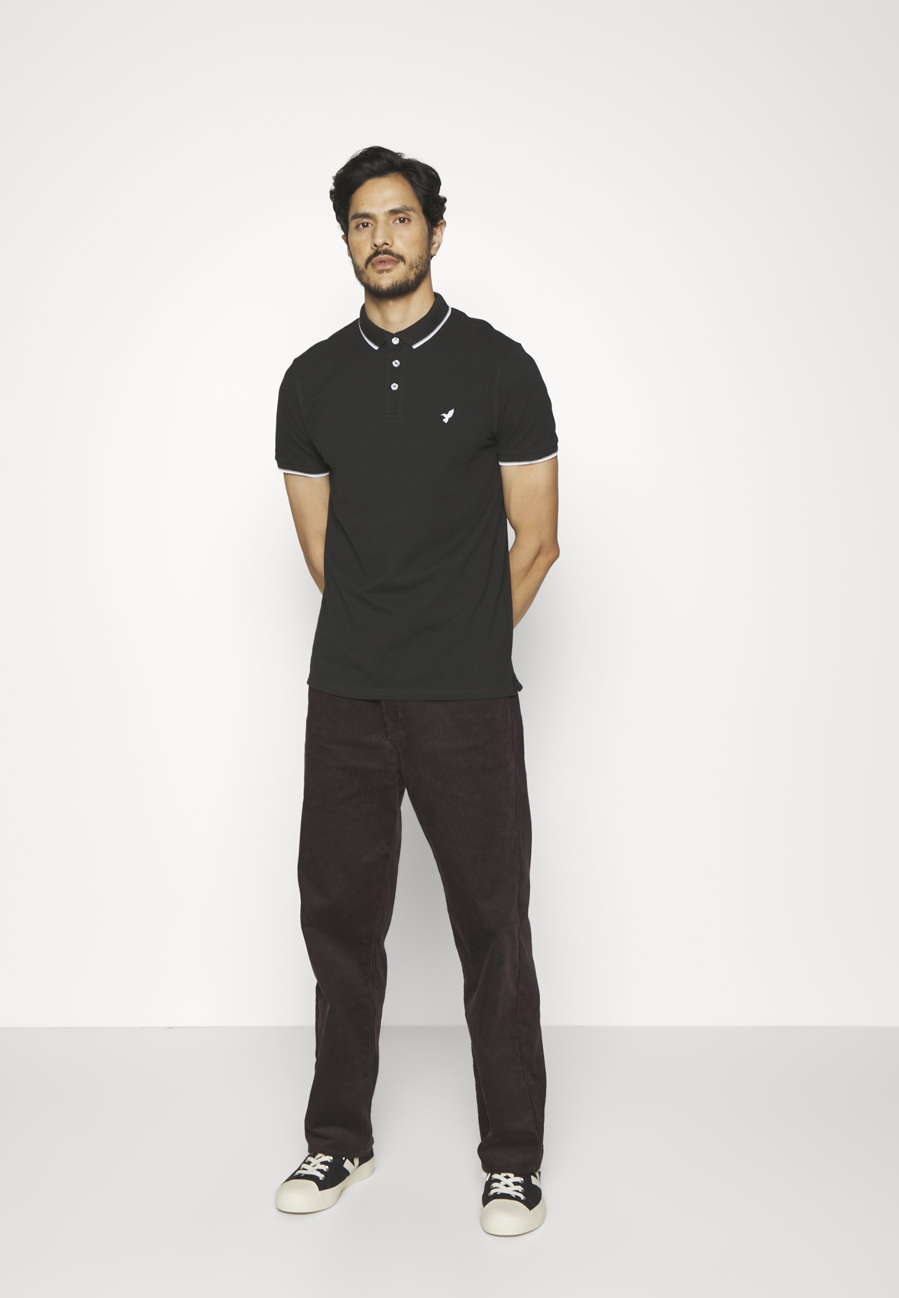 PACK SLIM - Polokošile - black/dark blue