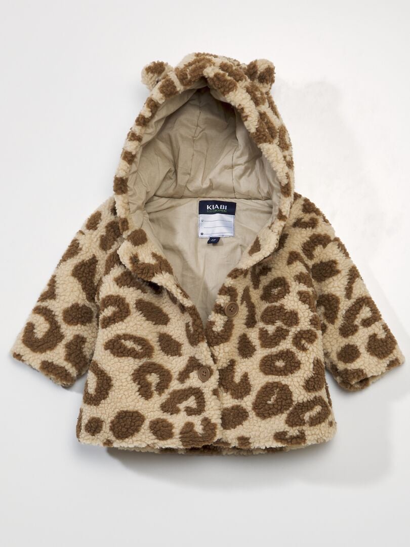 Casaco Sherpa - MARROM