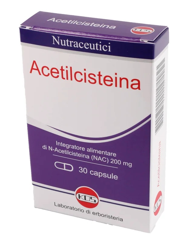 KOS Acetylcysteïne 30 capsules