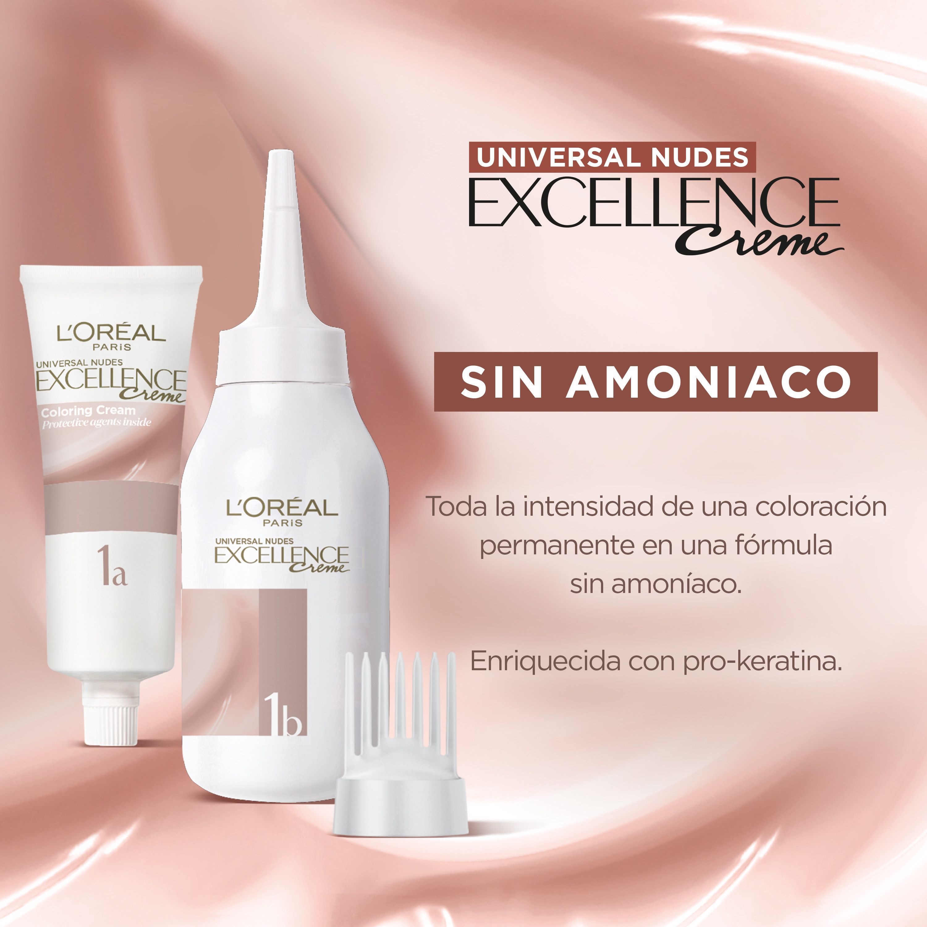 Barva za lase Excellence Creme Universal Nudes Barva za lase brez amoniaka