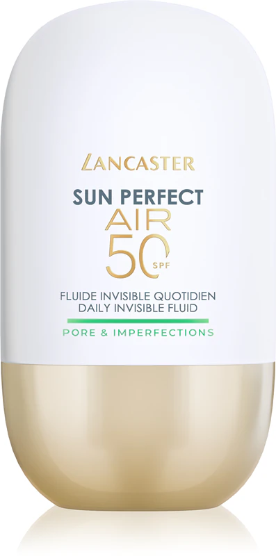 Lancaster Sun Perfect Air 50 Pore & Imperfections ultralichte beschermende vloeistof voor een vette en probleemhuid
