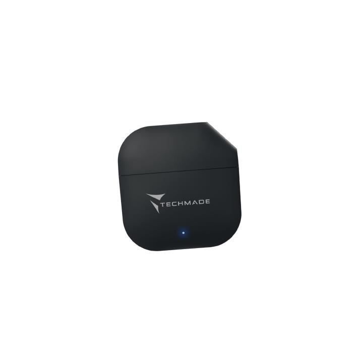 Earphones - TECHMADE - XM201 - Black - True Wireless - In-ear