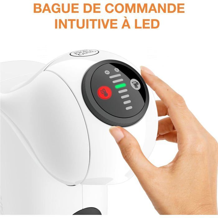 KRUPS Nescafé Dolce Gusto, multi-beverage coffee machine, compact, XL function, Genio S KP243110