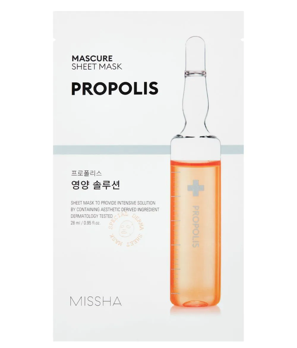Missha Mascure Nutrition Solution Maska w płachcie z propolisem