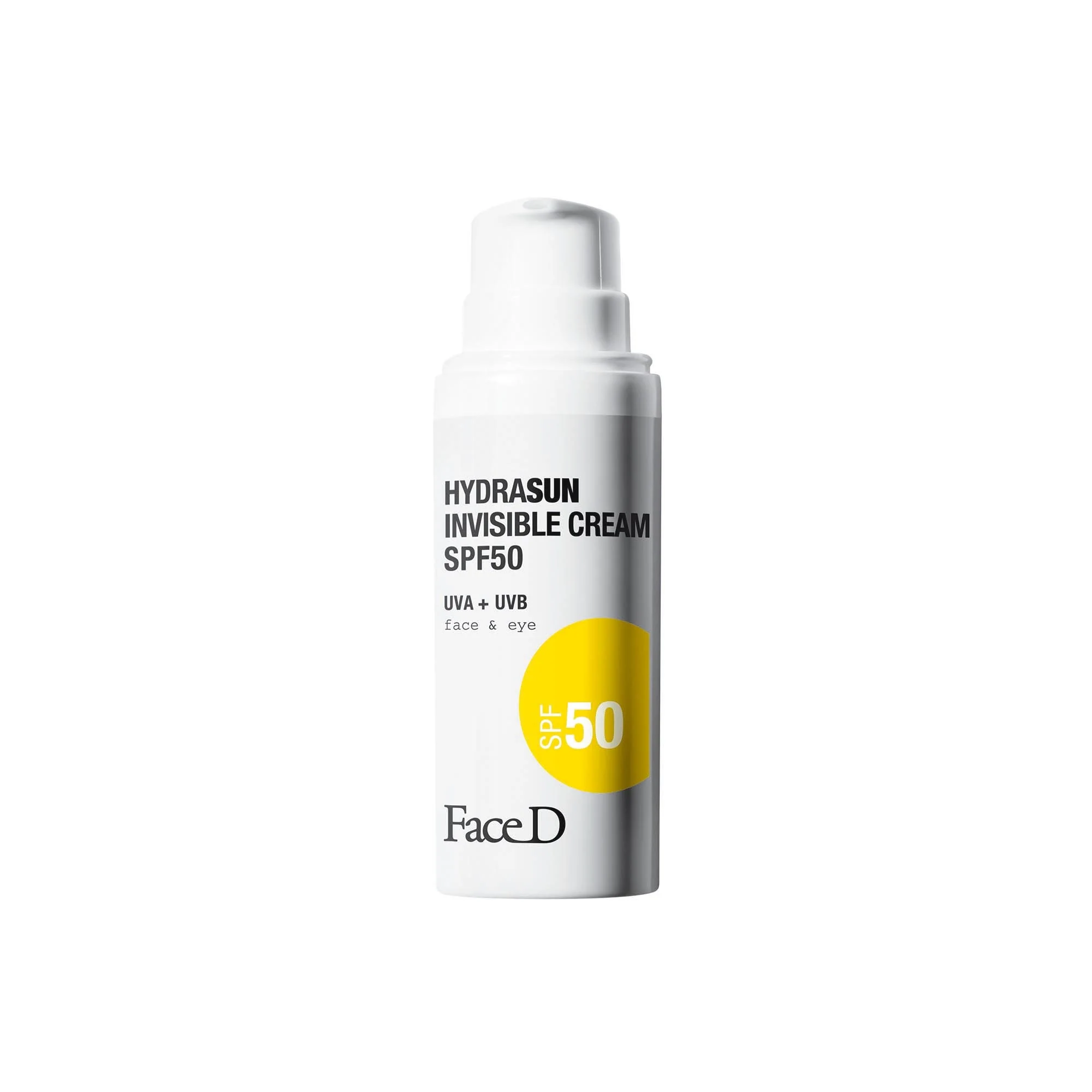Viso Hydrasun Invisible Cream SPF50 - Solare viso alta prot.