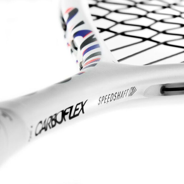 Squashracket - TECNIFIBRE - Carboflex X-Top V2 130 - 500 cm² - 130 g - Unisex Zwart