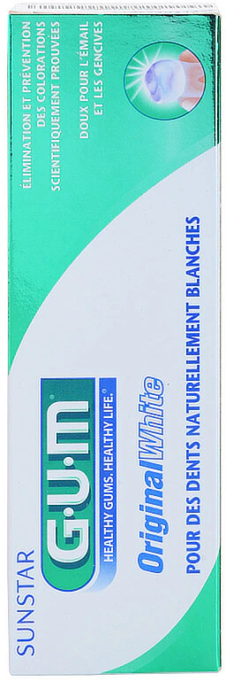 Pasta de dente clareadora GUM Original White