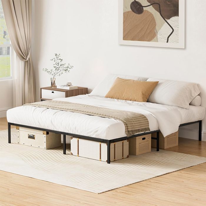Frixovel Mattress Set 140x190, Bed, Duvet and 2 Pillows