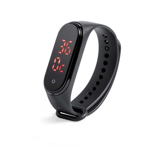 Smartband with Thermometer Function, Black