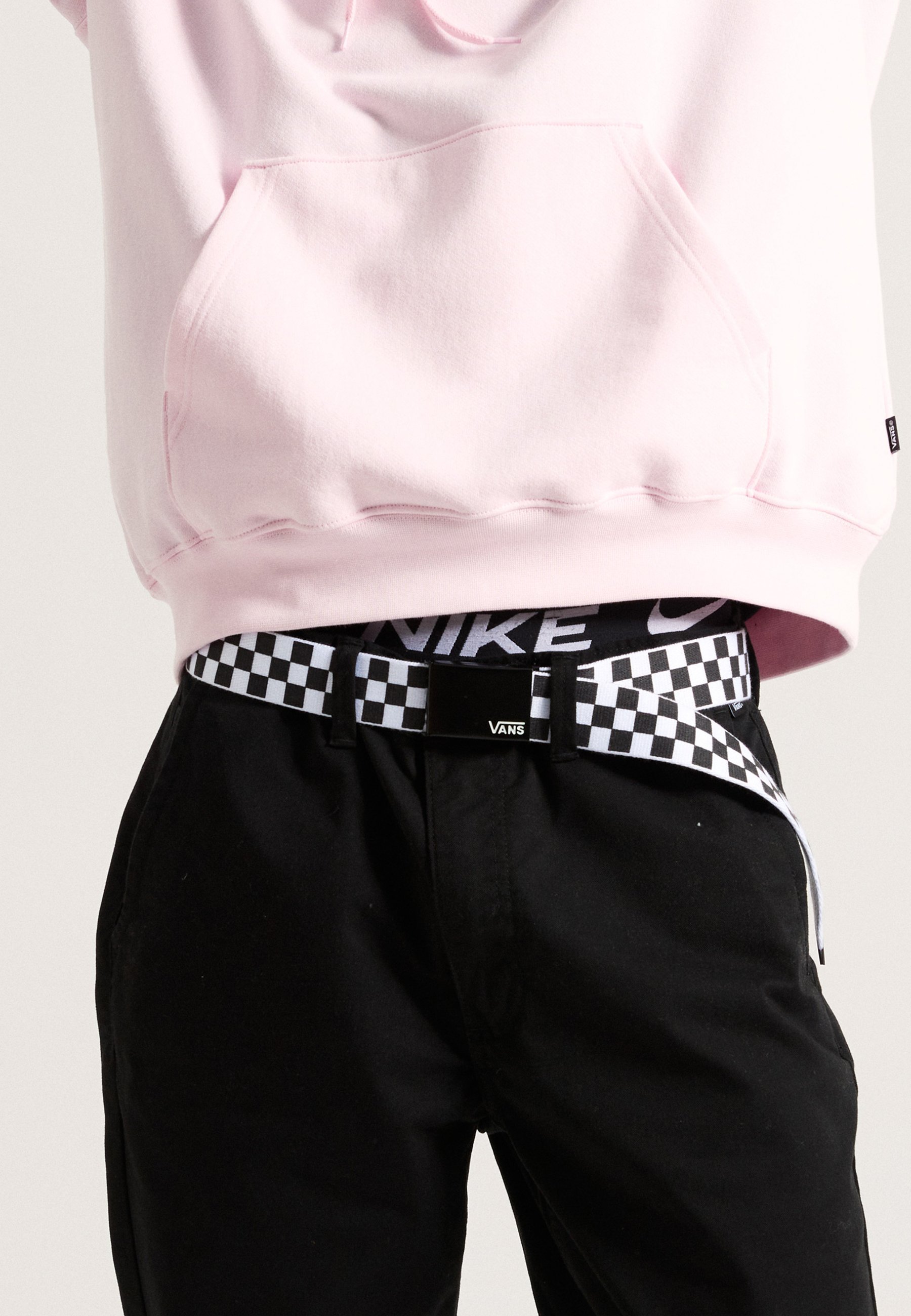 Vans MN DEPPSTER II WEB BELT - Riem - zwart/wit