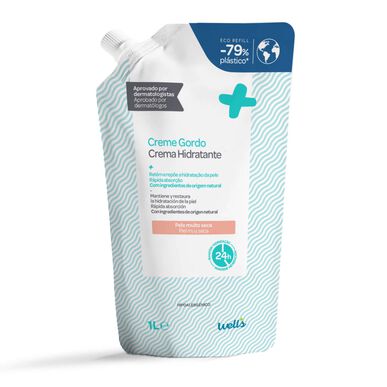 „Wells Refill Rich“ drėkinamasis kūno kremas 1000 ml 1000 ml