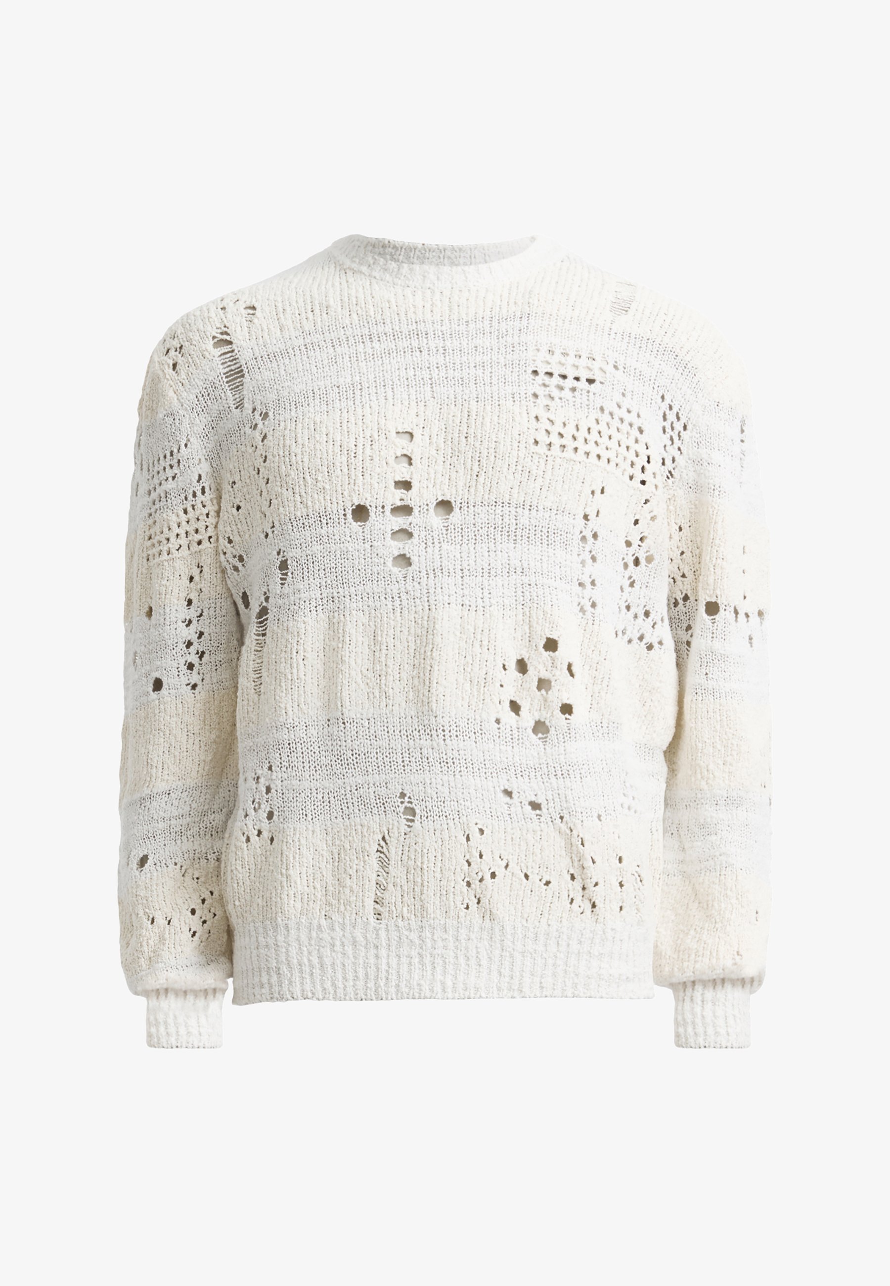 AllSaints HARVEY CREW - Gilet - ecru
