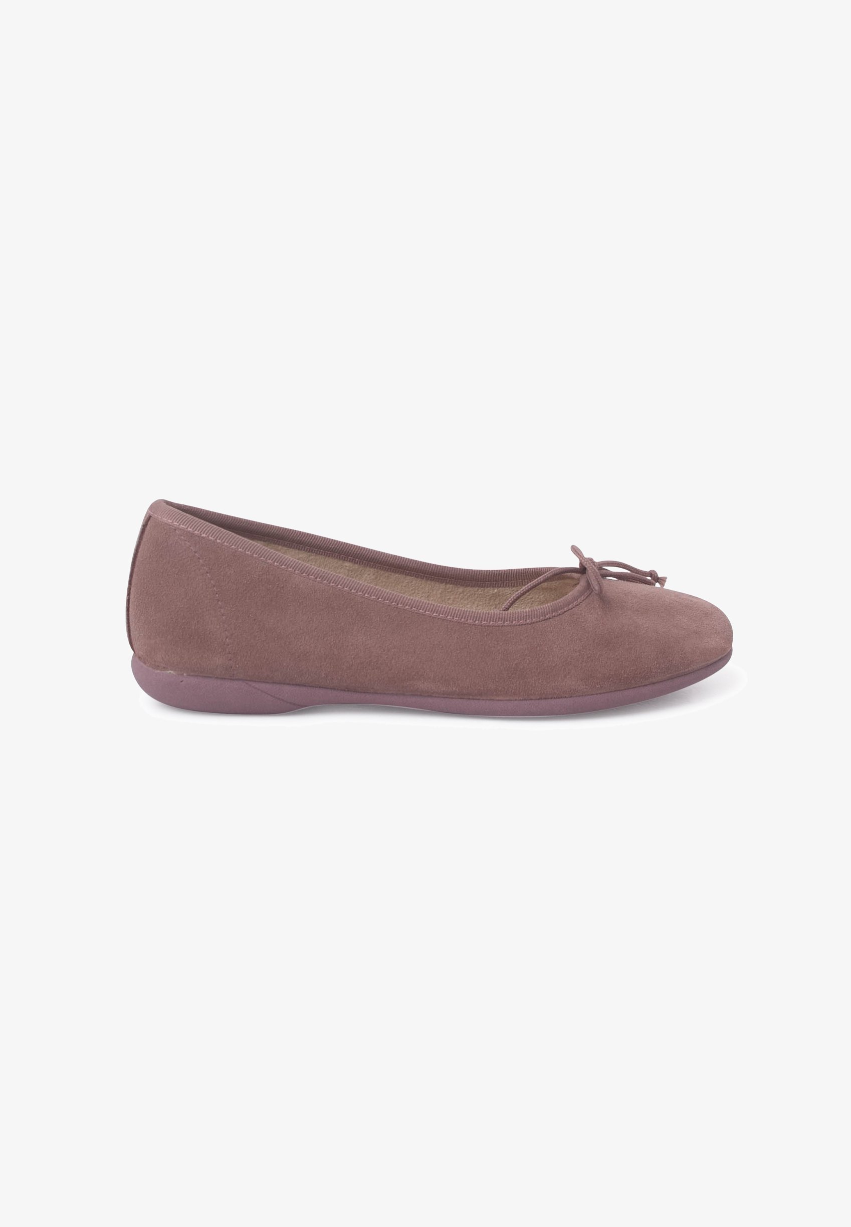 Pisamonas MANOLETINA SUEDE FINE BOW - Ballerina pumps - lichtroze