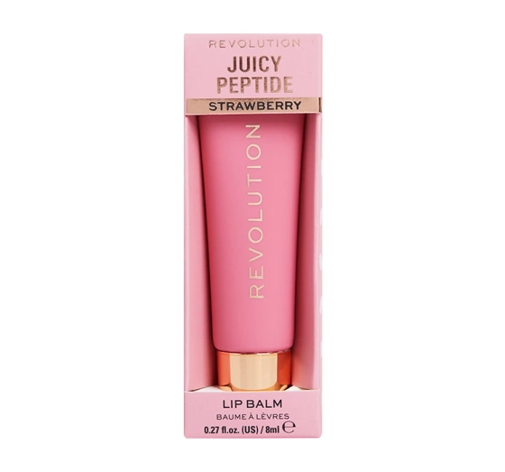 Makeup Revolution Juicy Peptide balsam do ust Strawberry 8ml