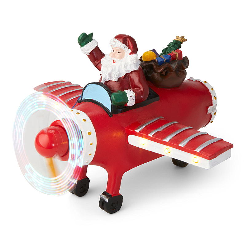 Energifly med julemanden Glædelig jul