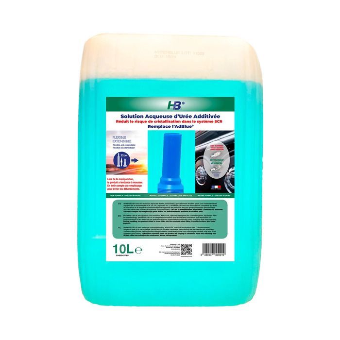 TOPCAR - Aqueous urea solution (AdBlue) with HYPERBLUE additive - Replaces AdBlue - 10-liter container