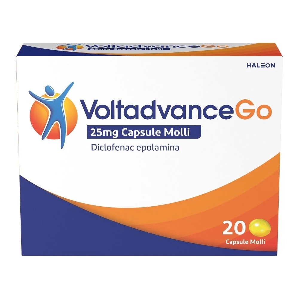VOLTAREN Voltadvancego 20 Cps Suave 25 Mg