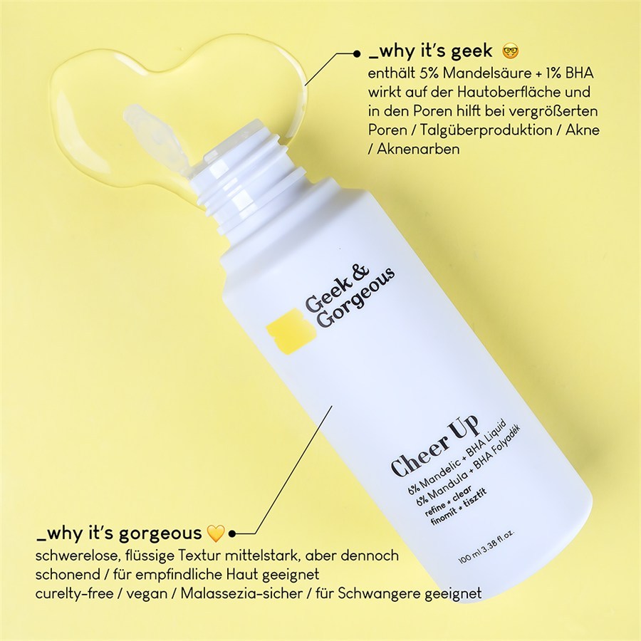 Veido šveitiklis „Geek & Gorgeous Cheer Up“ – 100 ml