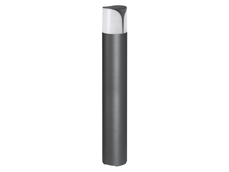Słupek oświetleniowy Preso 80 cm aluminiowy szary