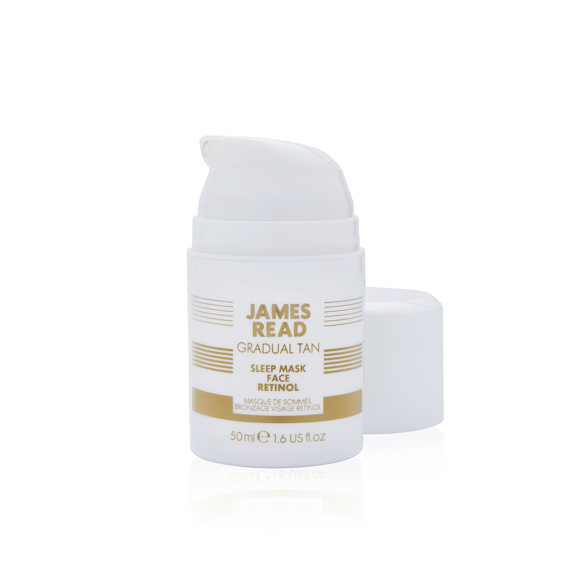 Maska za spavanje za lice s retinolom i tamnjenjem 50 ml - James Read
