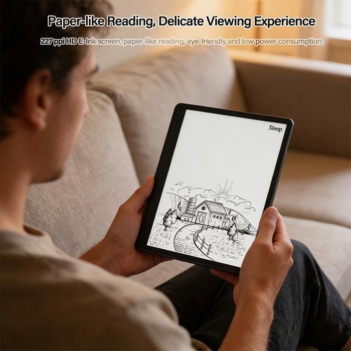 10,3-inch e-reader met e-ink-scherm, Android 11, wifi, Bluetooth, touchscreen, e-ink-tablet, digitaal papier, e-booklezer