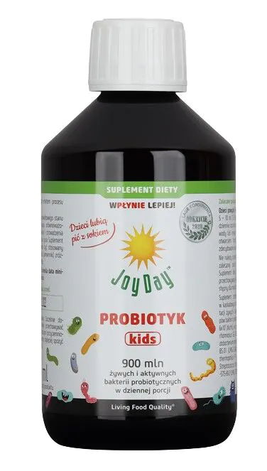 Joy Day Eko Probiotyk Kids, Probiotyk w płynie dla dzieci