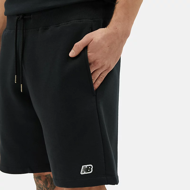 Szorty męskie NB z małym logo s - CZARNE