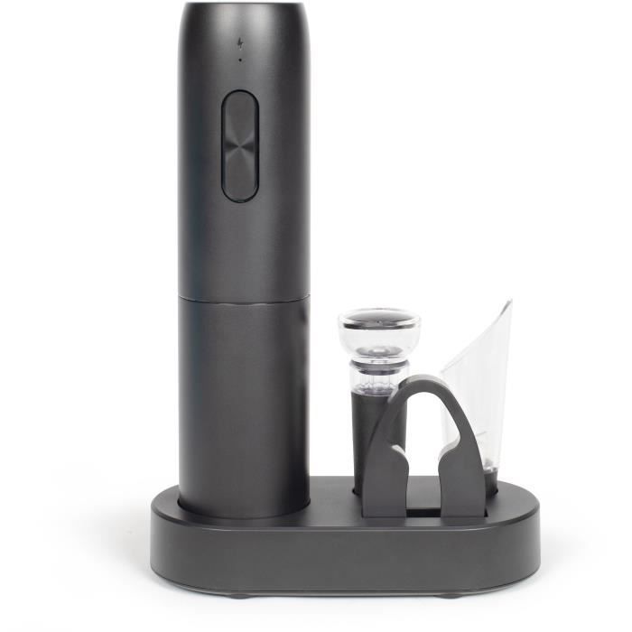 Juego de vino eléctrico recargable - LIVOO - GS159 - Universal - 5 accesorios - Funcionamiento mediante pulsador - Capacidad para 30 botellas