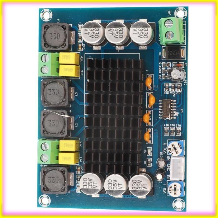 Placa amplificadora de potencia digital Keenso TPA3116D2, 120 W x 2, doble canal, para proyectores de vídeo.