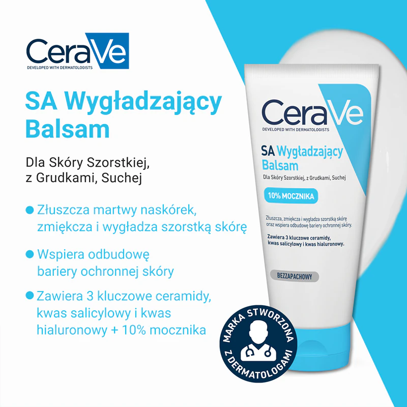 Creme Hidratante e Suavizante CeraVe SA para Pele Seca e Muito Seca