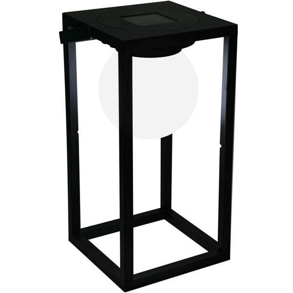 Lampa solarna 15x15x30cm czarny