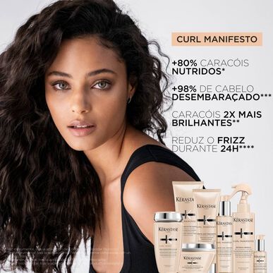 Kérastase Curl Manifesto Pack, darilni set za kopel z mehko hidratacijo, za utrjene lase, 1 kos