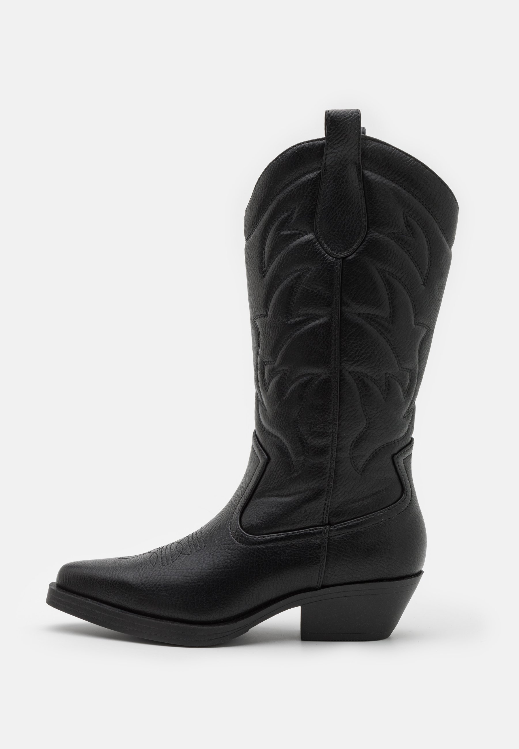 ONLY SHOES ONLBRONCO - Cowboy-/motorlaarzen - zwart